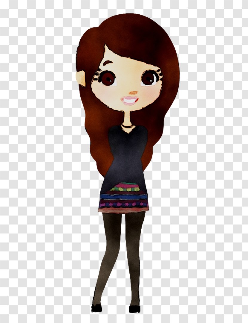 Brown Hair Character Cartoon Fiction Transparent PNG