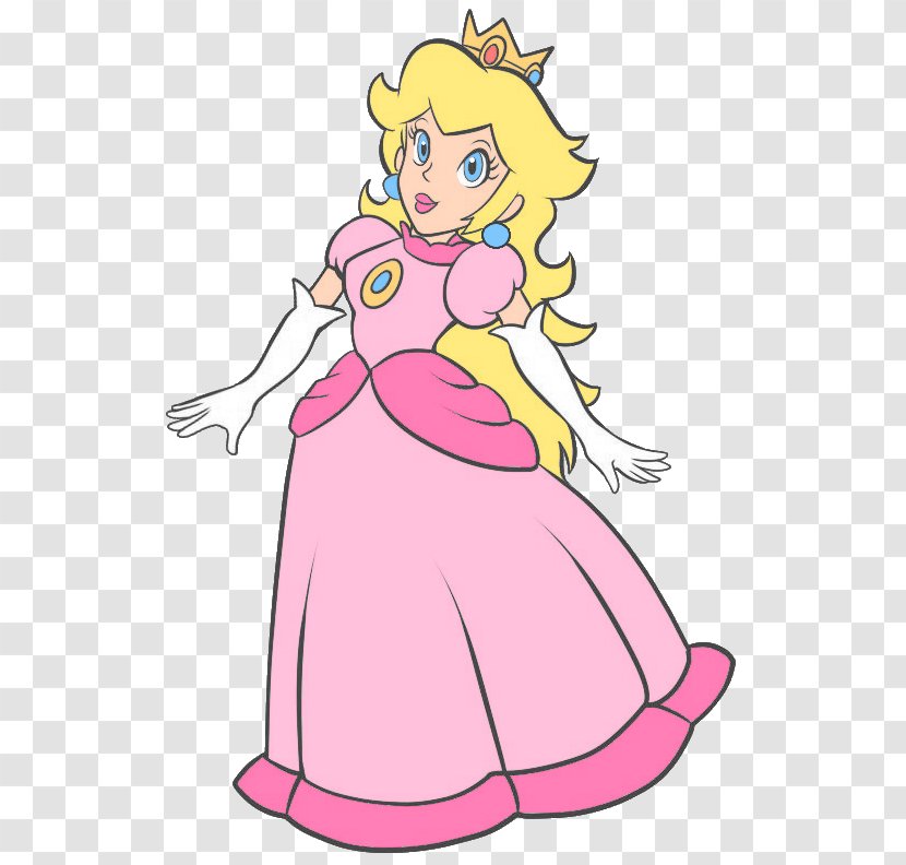 Super Princess Peach Toad Daisy Mario - Frame - Red Transparent PNG