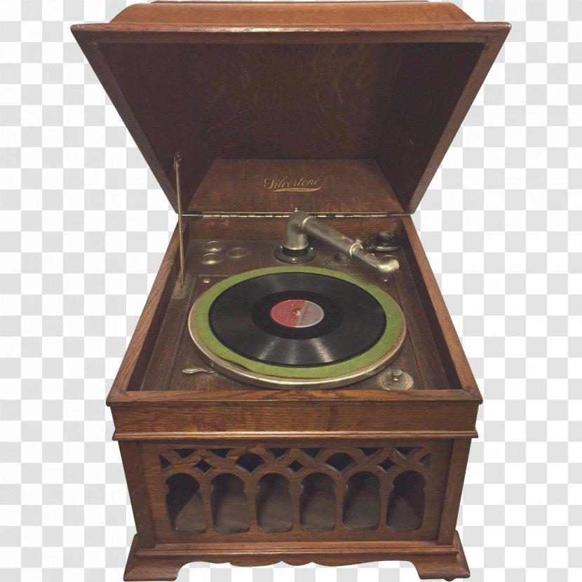 Phonograph Record Silvertone RCA Columbia Grafonola - Box - Gramophone Transparent PNG