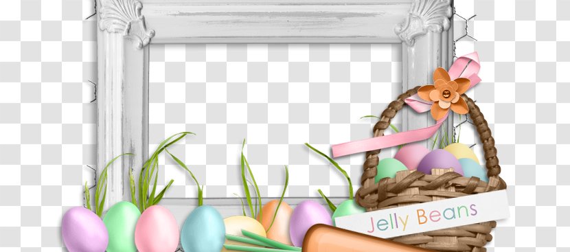 Easter Bunny Picture Frames Egg Clip Art - Rabits And Hares - CLUSTER FRAME Transparent PNG