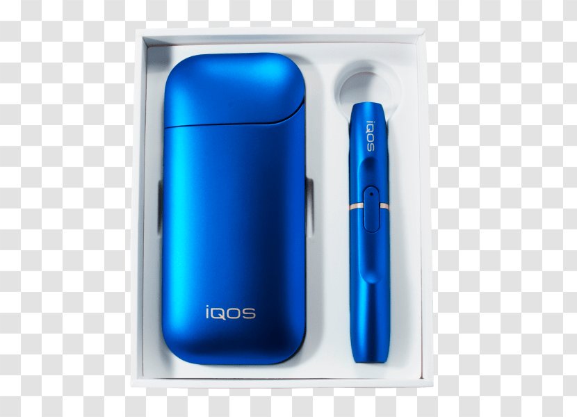 Blue Heat-not-burn Tobacco Product Cigarette IQOS Color Transparent PNG