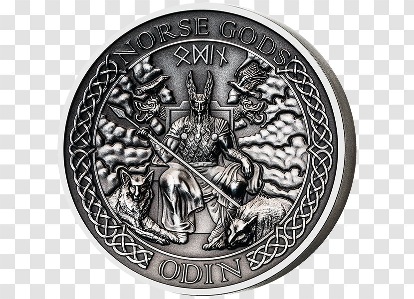 Odin Norse Mythology Týr Frigg Coin - Deity - Viking Transparent PNG