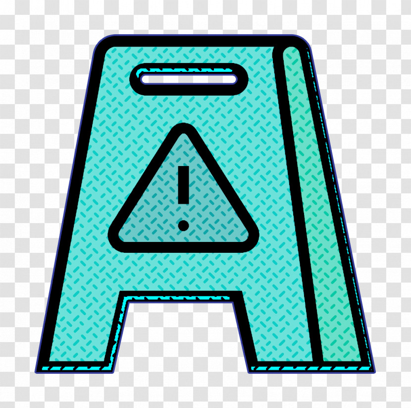 Wet Floor Icon Cleaning Icon Transparent PNG