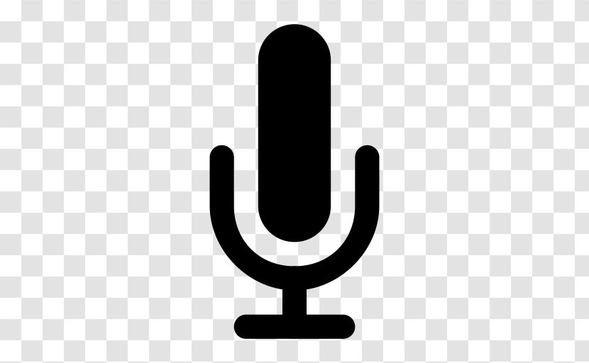 Microphone Line Font - Audio Transparent PNG