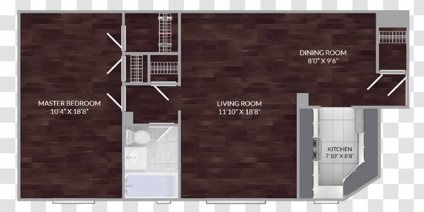Stuyvesant Town–Peter Cooper Village Floor Plan House Open - Bedroom Transparent PNG