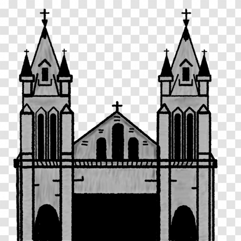 Clip Art Cathedral Illustration Image - Parish Transparent PNG