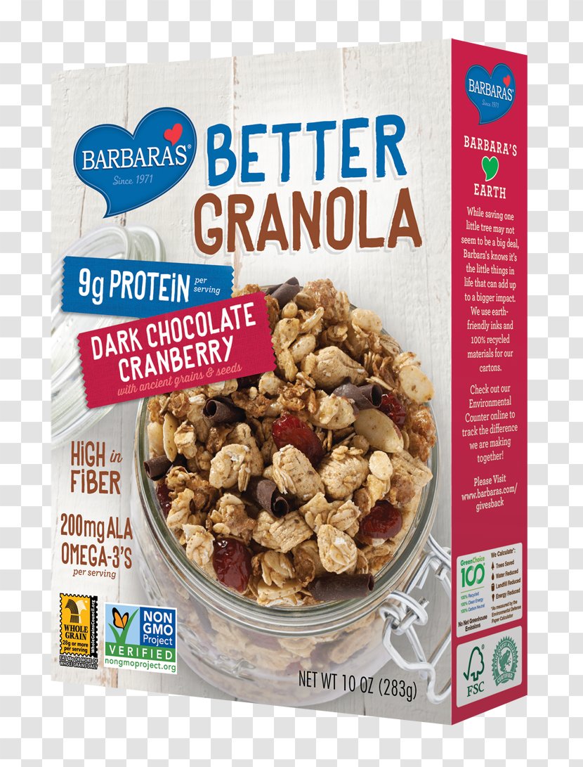 Muesli Breakfast Cereal Granola Flapjack - Flavor Transparent PNG
