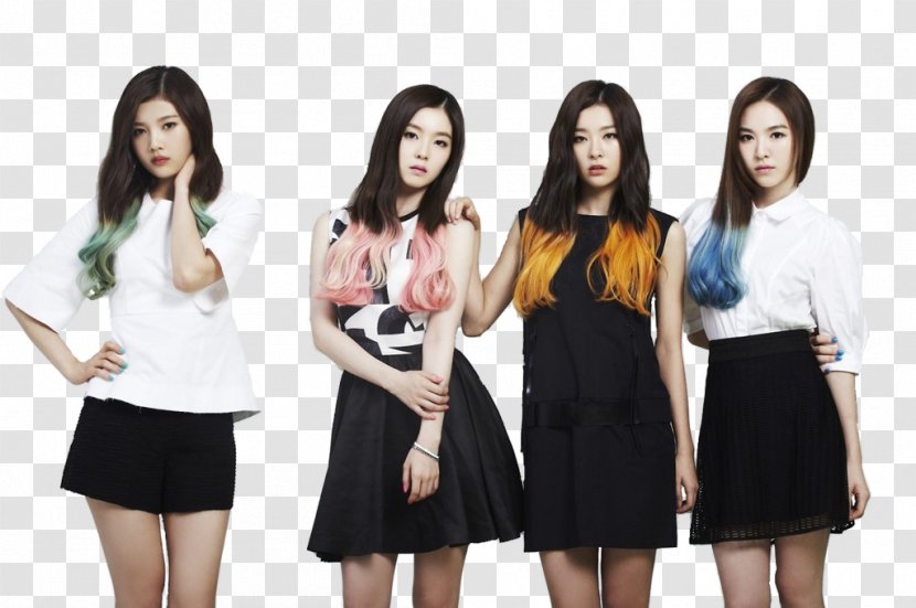 Red Velvet Happiness Bad Boy The Ice Cream Cake - Silhouette Transparent PNG