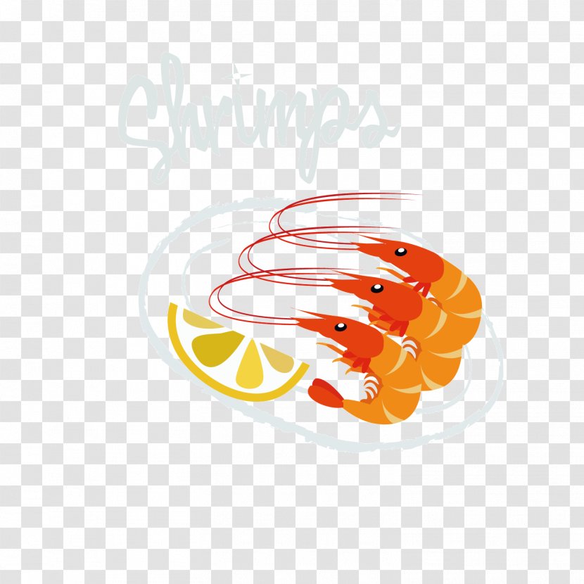 Seafood Octopus Shrimp Crab - Orange Transparent PNG