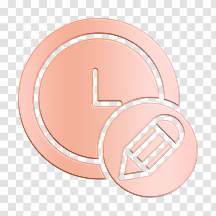 Creative Icon Pencil Icon Time And Date Icon Transparent PNG