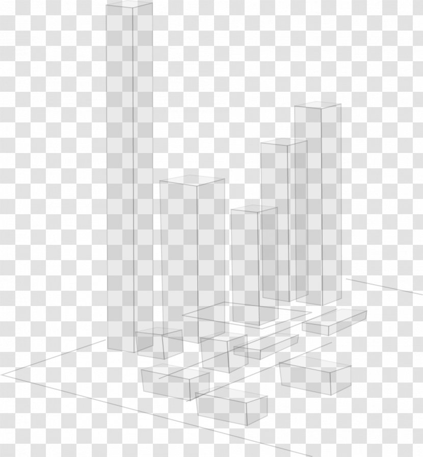 Black And White Structure Pattern - Rectangle - Transparent Column Transparent PNG