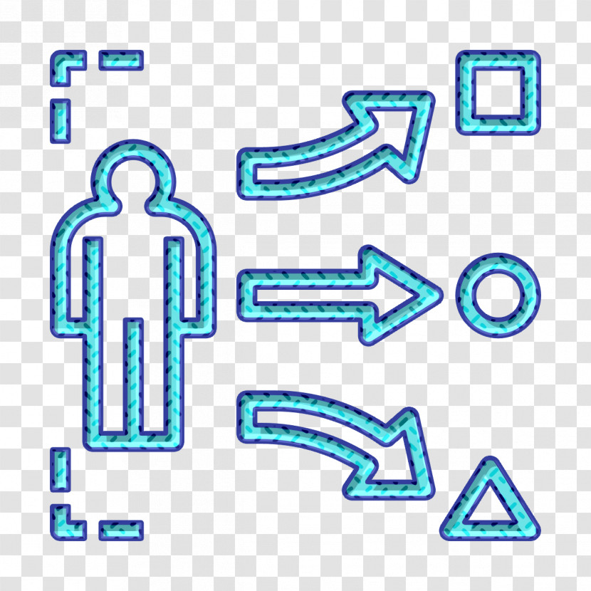 Startups Icon Choose Icon Way Icon Transparent PNG