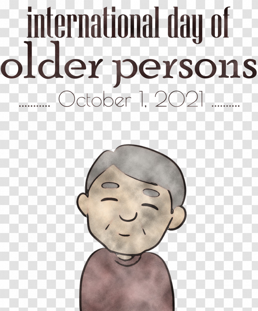 International Day For Older Persons Older Person Grandparents Transparent PNG