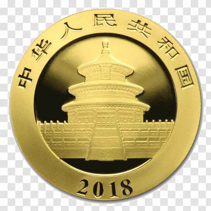 Giant Panda Chinese Gold Bullion Coin As An Investment - Silver - Coins Transparent PNG