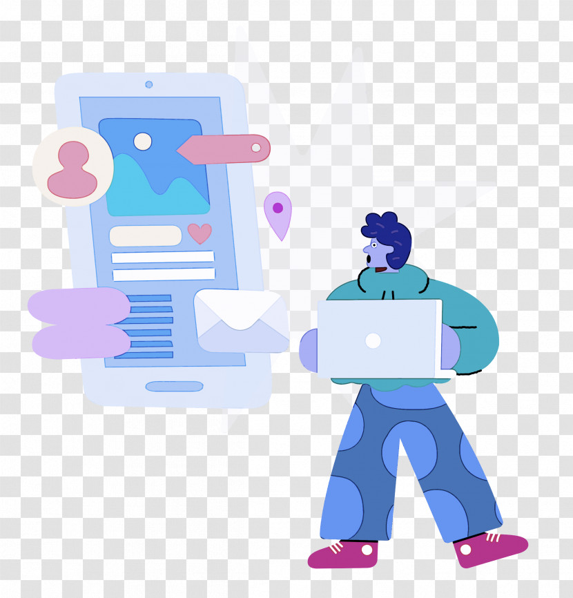 Browsing Mobile Phone Transparent PNG