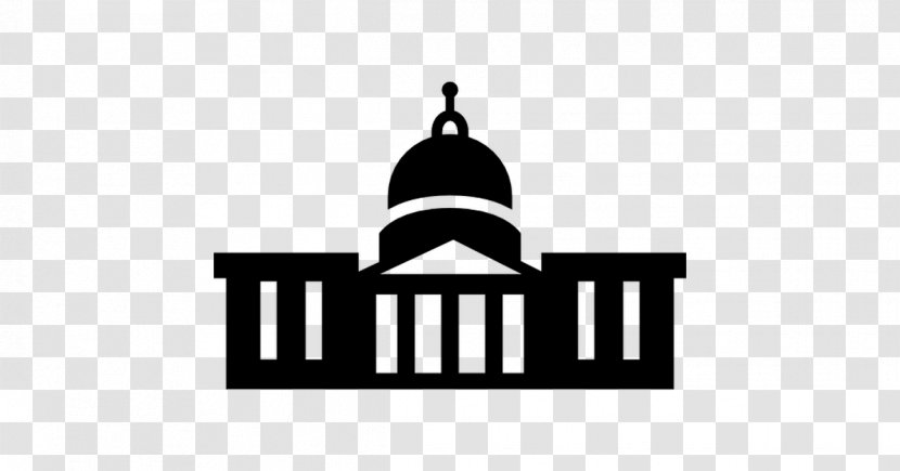 United States Capitol Building Congress - Monochrome Transparent PNG