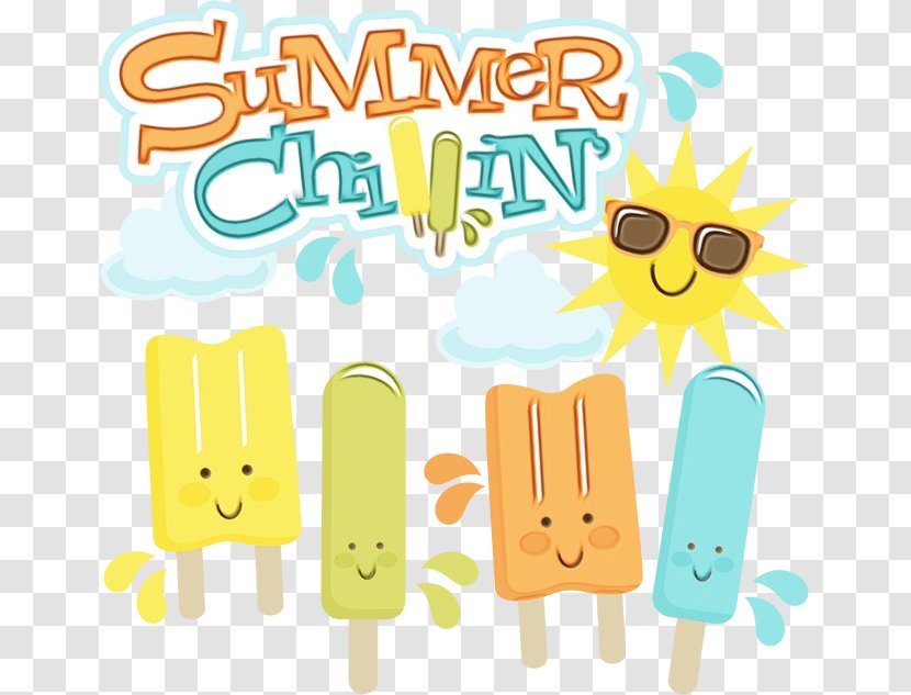 Clip Art Openclipart Ice Pops - Yellow - Drawing Transparent PNG
