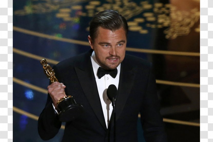 Leonardo DiCaprio 88th Academy Awards Hollywood 1st The Revenant - Award For Best Picture - Dicaprio Transparent PNG