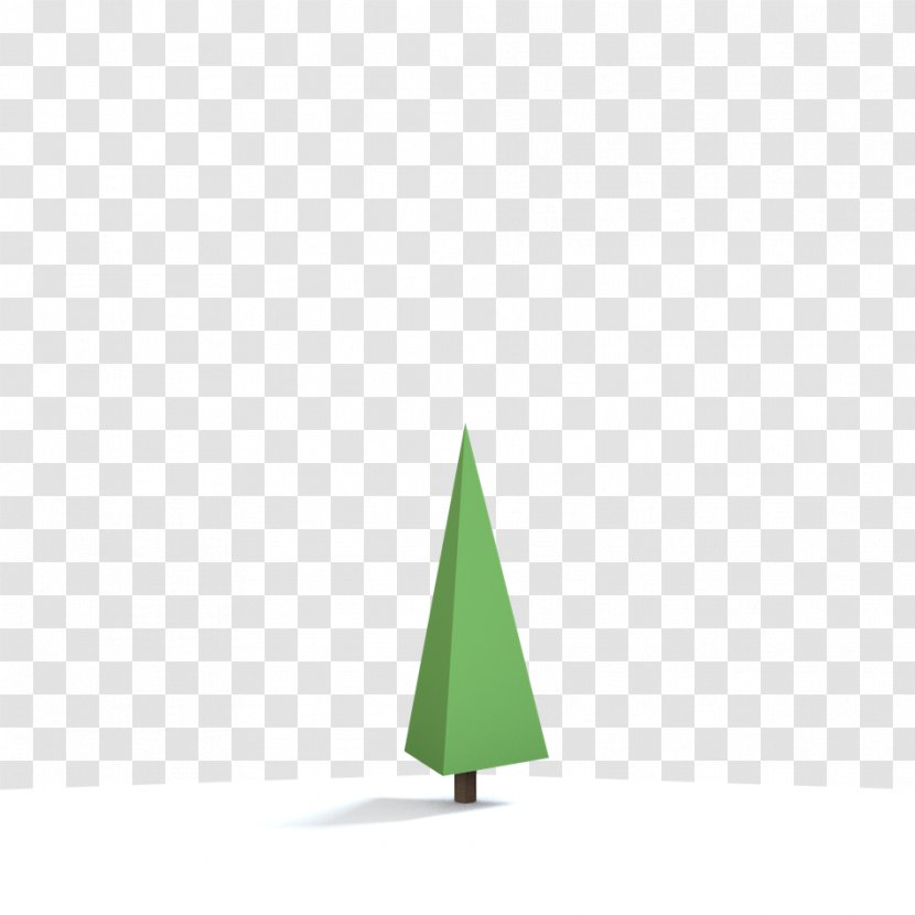 Angle Green Cone Transparent PNG