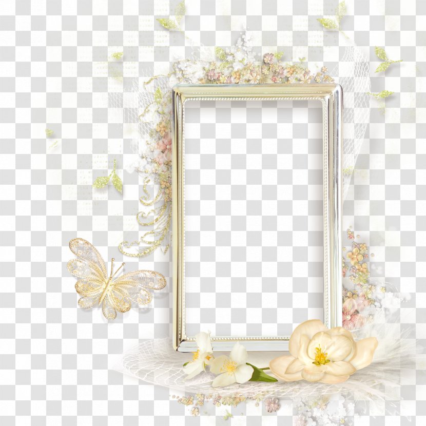 Picture Frames Borders And Flower Light - Decorative Arts - Aqua Frame Transparent PNG