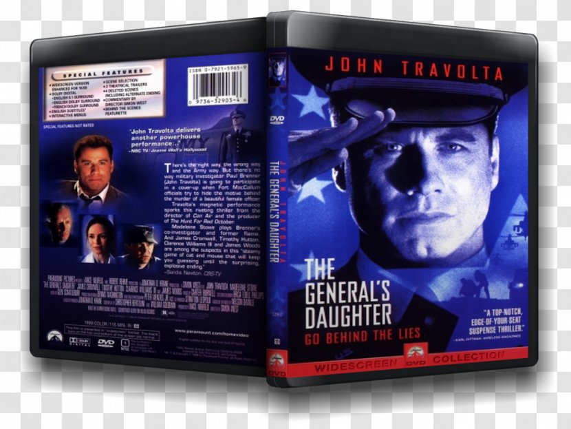 Billboard The General's Daughter - Poster - John Travolta Transparent PNG