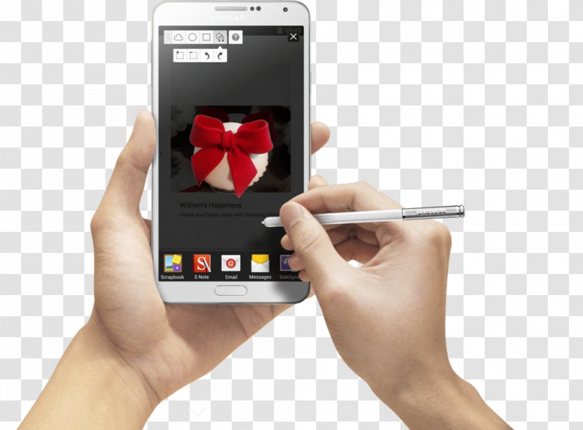 Samsung Galaxy Note 3 Stylus IPhone Telephone Transparent PNG