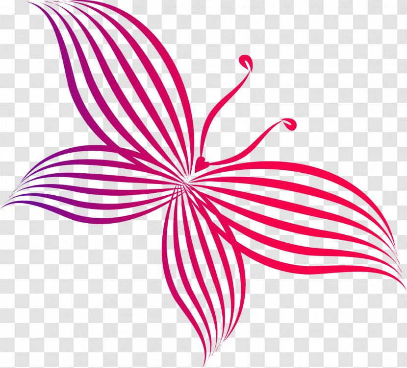 Butterfly Purple - Pink Transparent PNG