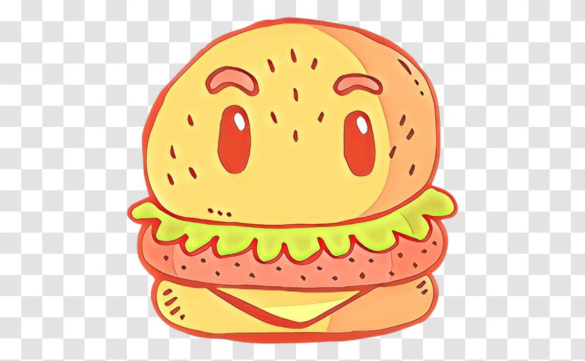 Fast Food Junk Yellow Cartoon Clip Art - Whopper Cheeseburger Transparent PNG