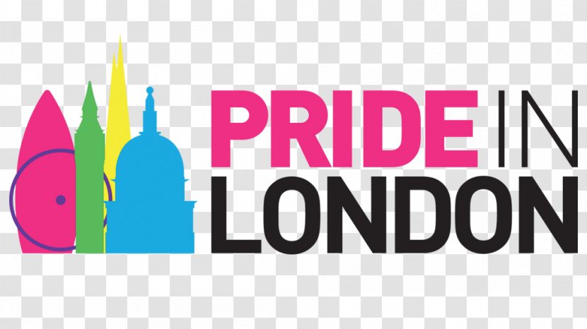 Pride In London Logo Cardiff Parade - Magenta Transparent PNG