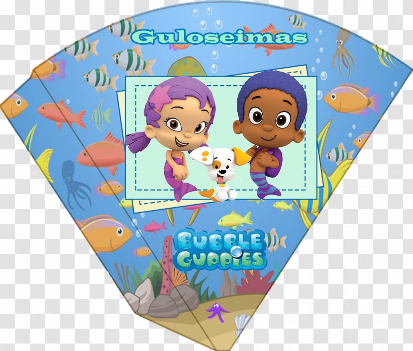 Birthday Guppy Party Image Invitation - Hat - Bubble Guppies Oona Transparent PNG
