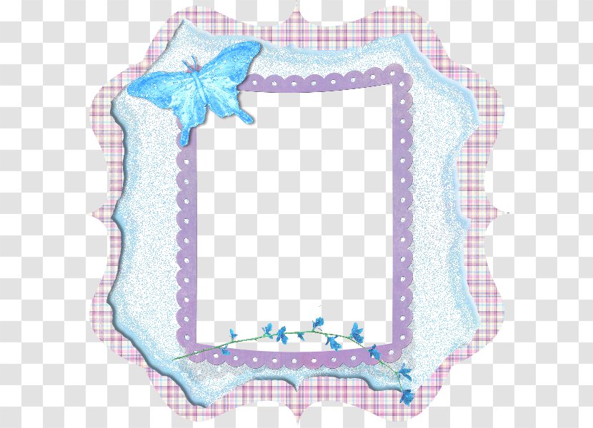 Picture Frames Blue - Rectangle - Yaar Transparent PNG