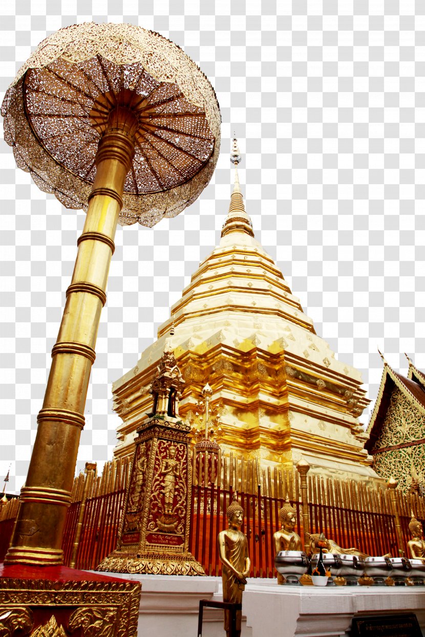 Wat Phra That Doi Suthep Buddhist Temple - Stupa - Thailand Ssangyong Transparent PNG