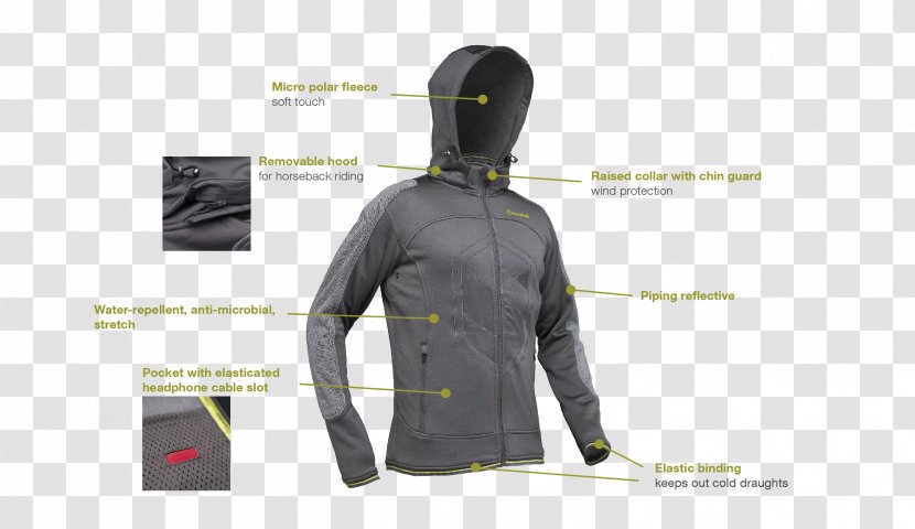 Jacket Hoodie Pocket Bluza - Equestrian - Pattern Techno Transparent PNG