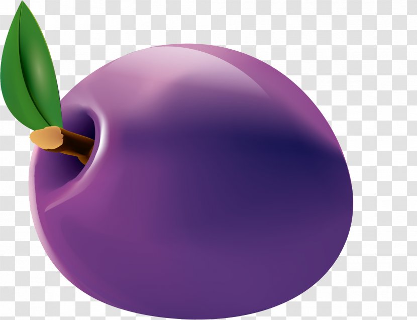 Grape Auglis - Magenta - Hand Painted Purple Fruit Transparent PNG