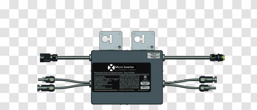 Solar Micro-inverter Power Inverters Grid-tie Inverter Energy - Hardware - Grid-connected Photovoltaic System Transparent PNG