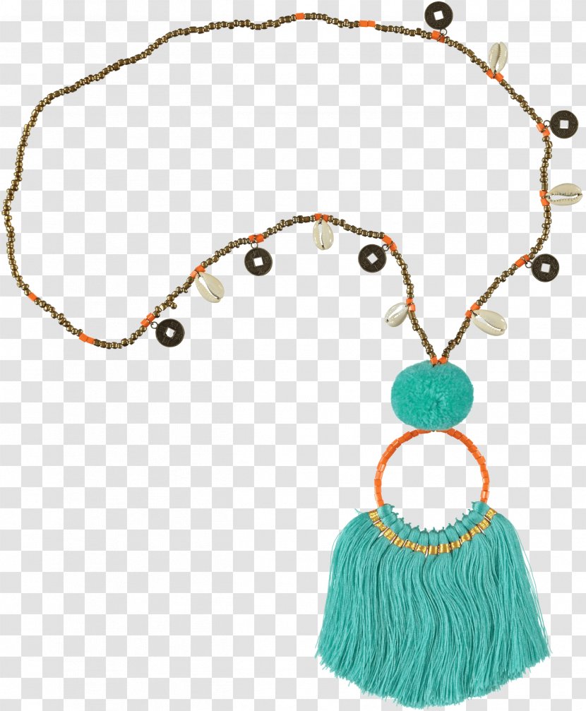 Necklace Turquoise Bead Body Jewellery Transparent PNG