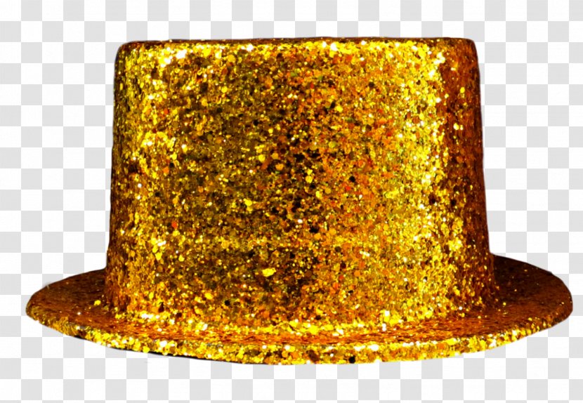 Golden Hat Fedora - Silver - Wh Transparent PNG