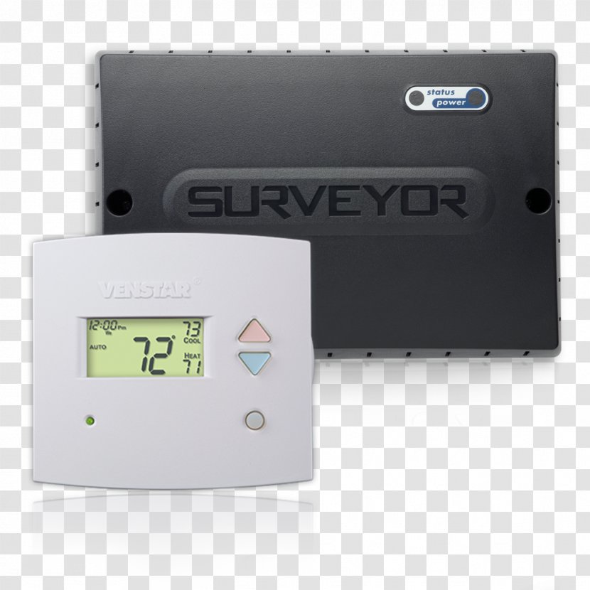 Thermostat HVAC Control System Lighting - Surveyor Transparent PNG