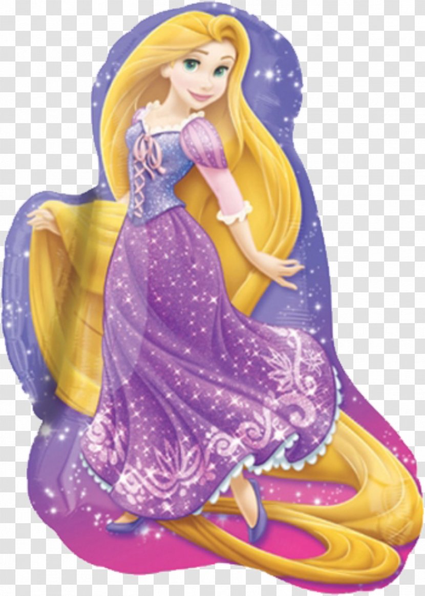 Rapunzel Mylar Balloon Tangled: The Video Game Birthday - Figurine Transparent PNG