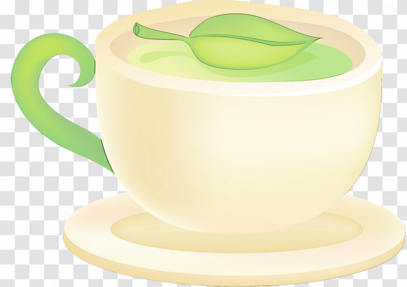Green Tea - Mug - Dishware Teacup Transparent PNG