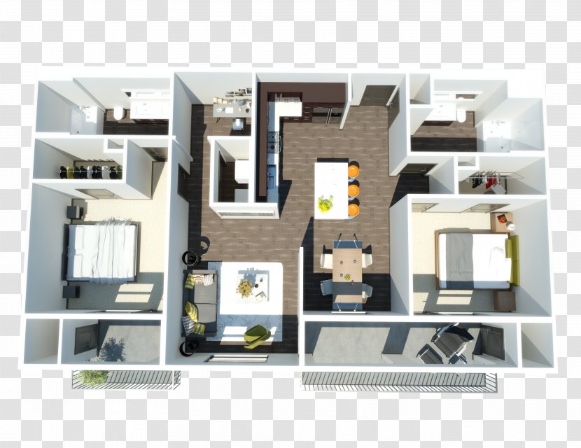 Jefferson Platinum Triangle Apartment Renting Floor Home - Plan Transparent PNG
