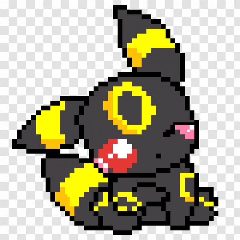 Pikachu Umbreon Pokémon Pixel Art - Drawing Transparent PNG