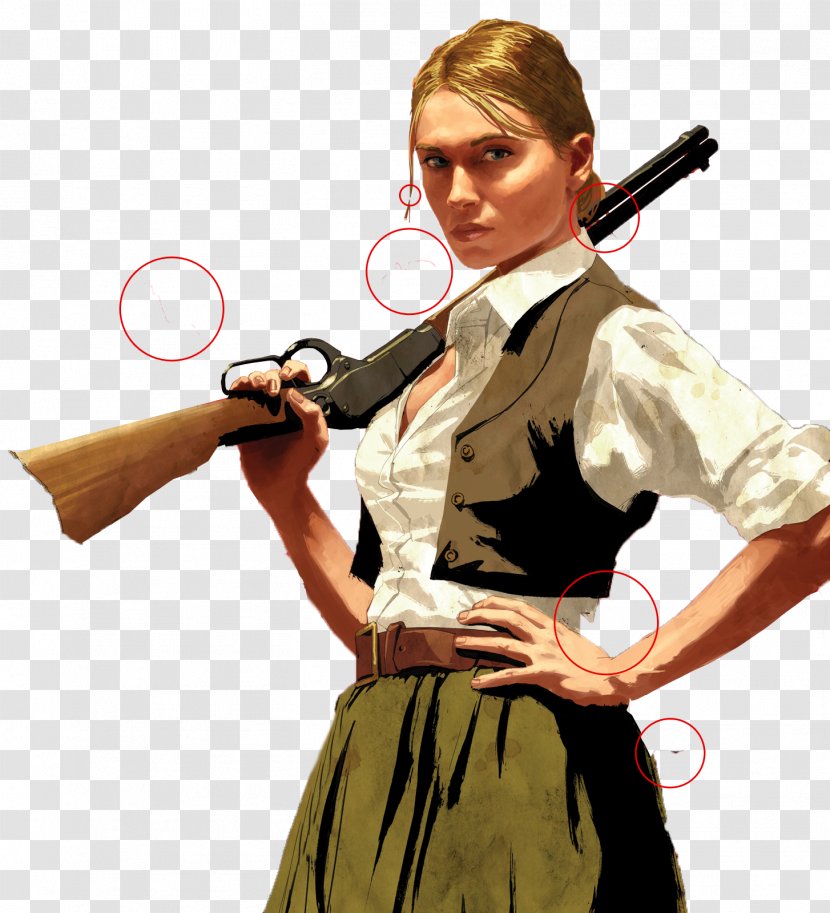 Red Dead Redemption Bonnie McFarlane Video Game John Marston - Costume Transparent PNG