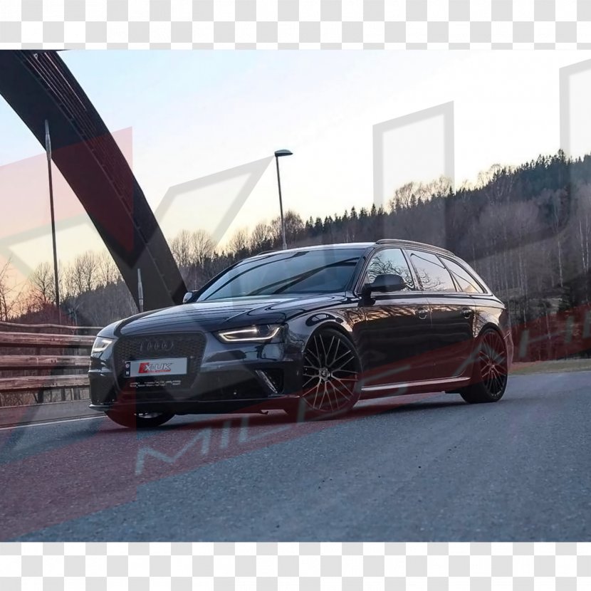 Alloy Wheel Audi RS 4 Mid-size Car S4 Transparent PNG