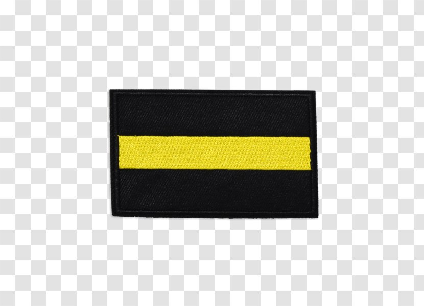 Flag Patch Security Morale Retail Loss Prevention Embroidery - Bracelet - Yellow-line Transparent PNG