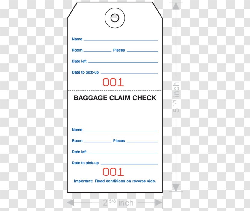 Baggage Reclaim Services Marketing Bag Tag - Technology Transparent PNG