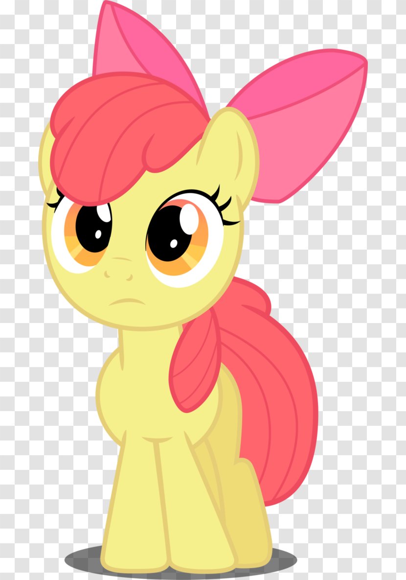 Apple Bloom Applejack Pony Horse Pinkie Pie - Heart Transparent PNG