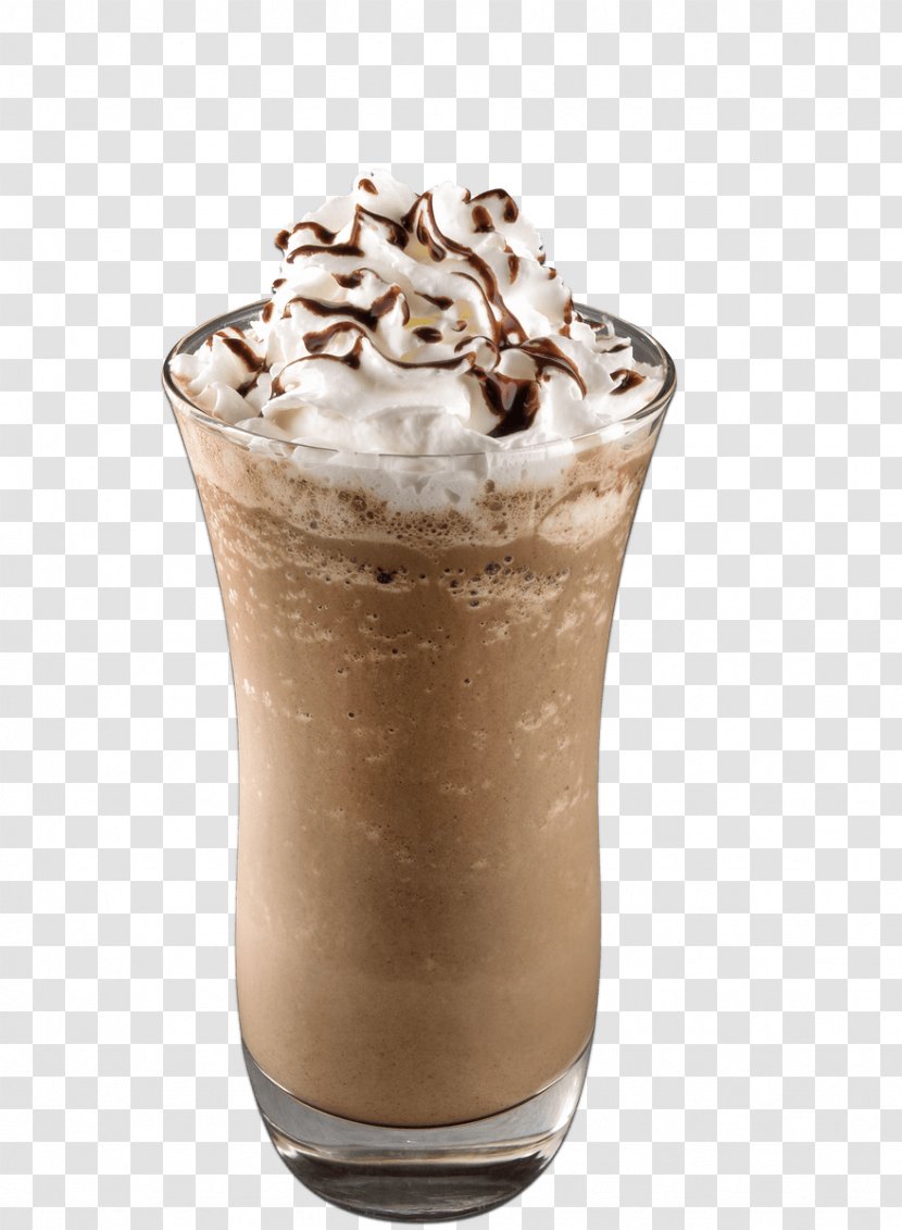 Caffè Mocha Milkshake Frappé Coffee Iced White Russian - Whipped Cream - Americano Transparent PNG
