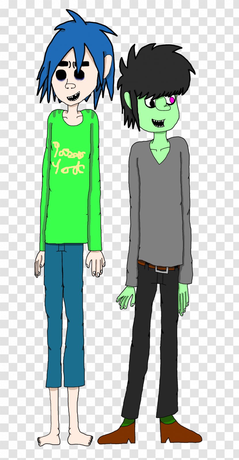 2-D Murdoc Niccals Fan Art Gorillaz - Frame Transparent PNG