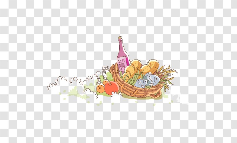 Food Picnic Illustration - Maize - Picture Of The Bottle Transparent PNG